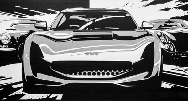 TVR全新跑车Griffith漫画风格预告图发布 预计2