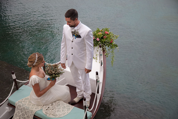 巴厘岛领先的婚庆团队提出水上婚礼新概念
